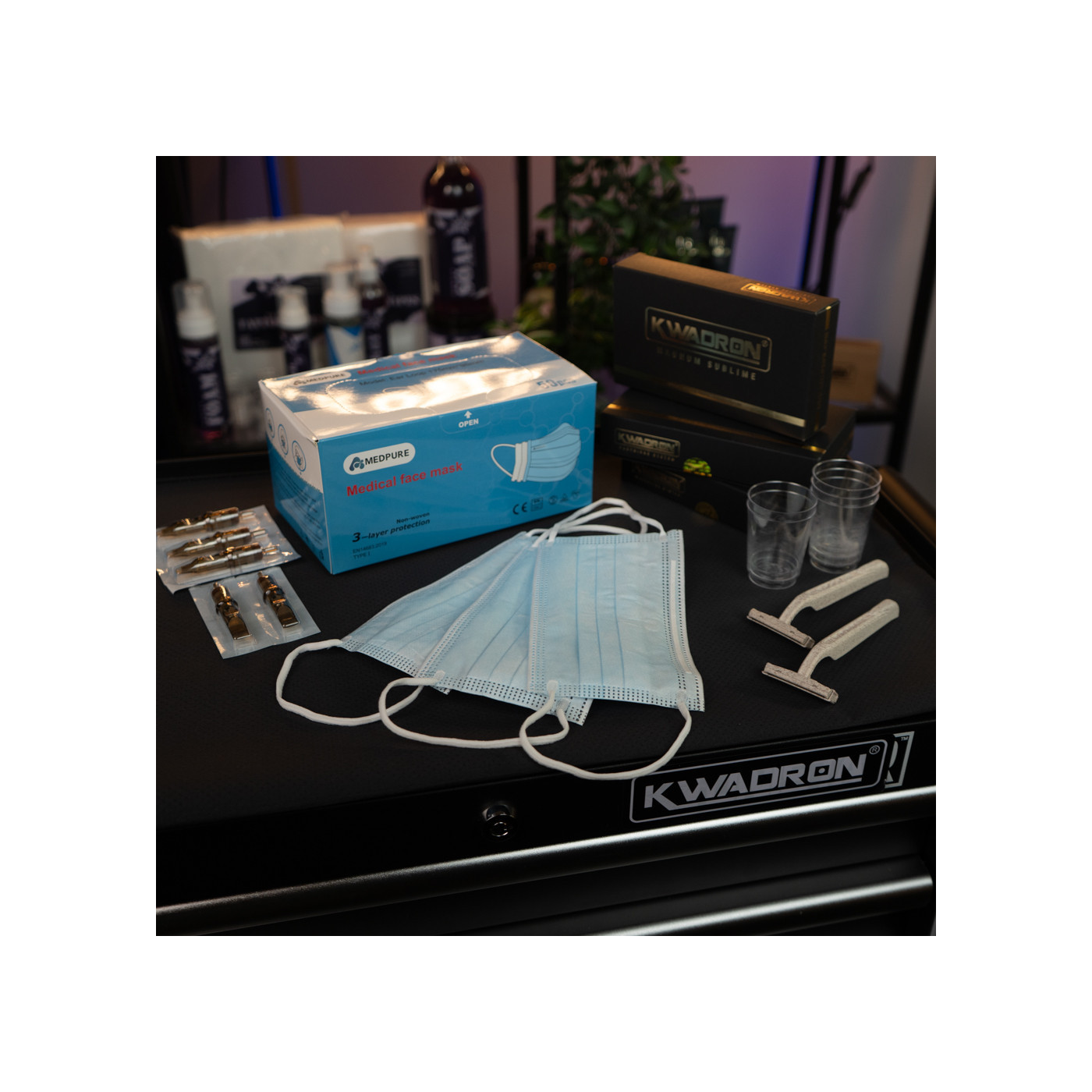 Disposable protective mask - 1pc Disposable protective mask - 1pc