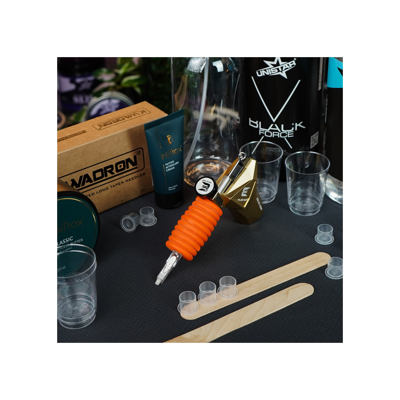UNISTAR - high quality disposable tattoo grip - 15 FL /1szt/ UNISTAR - high quality disposable tattoo grip - 15 FL /1szt/