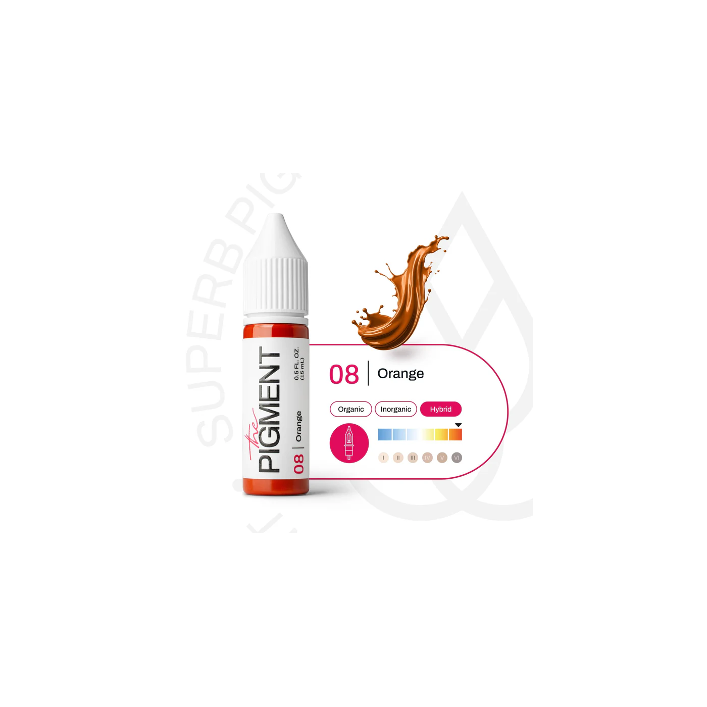 The Pigment - 08 Orange – 15ml The Pigment - 08 Orange – 15ml