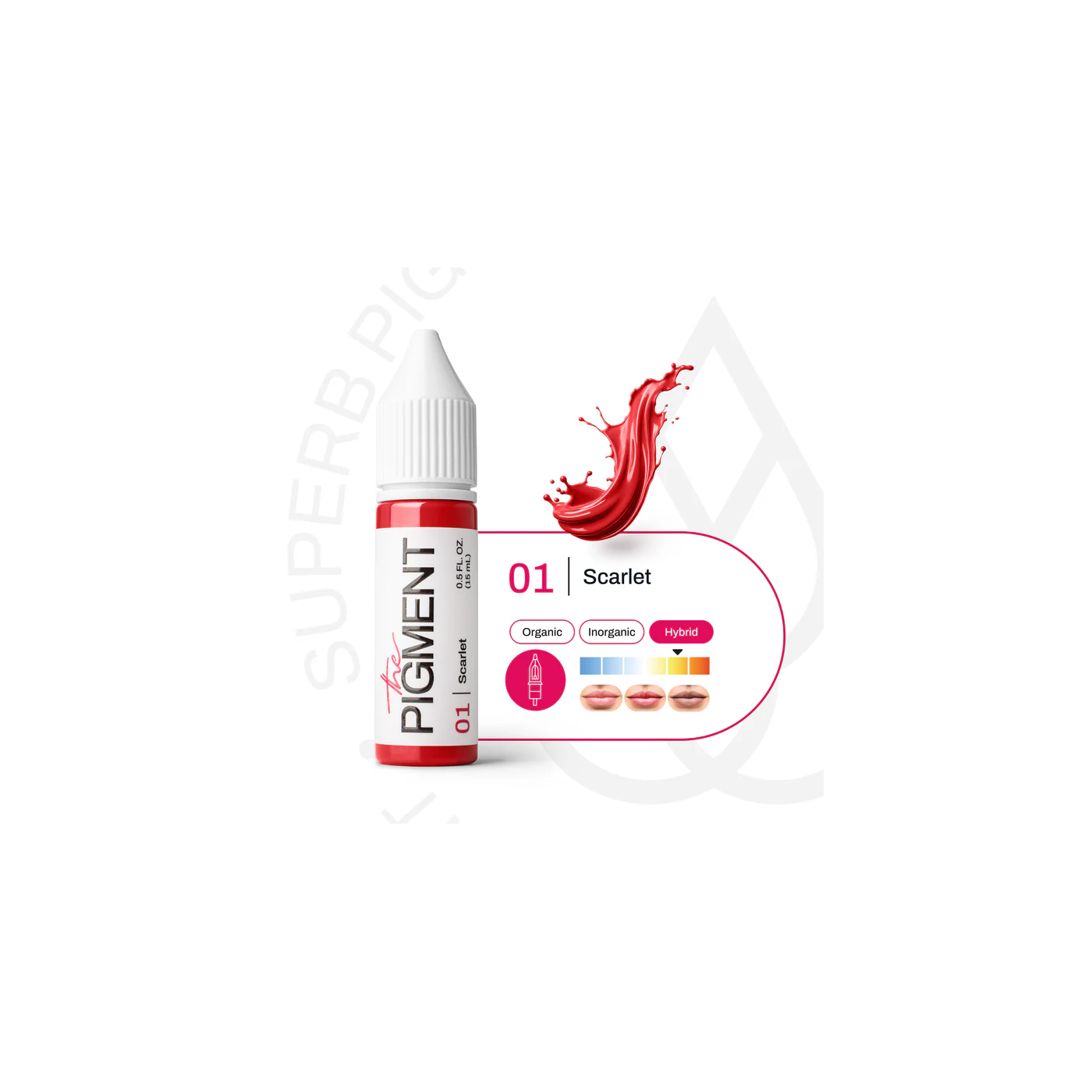 The Pigment - 01 Scarlet – 15ml The Pigment - 01 Scarlet – 15ml