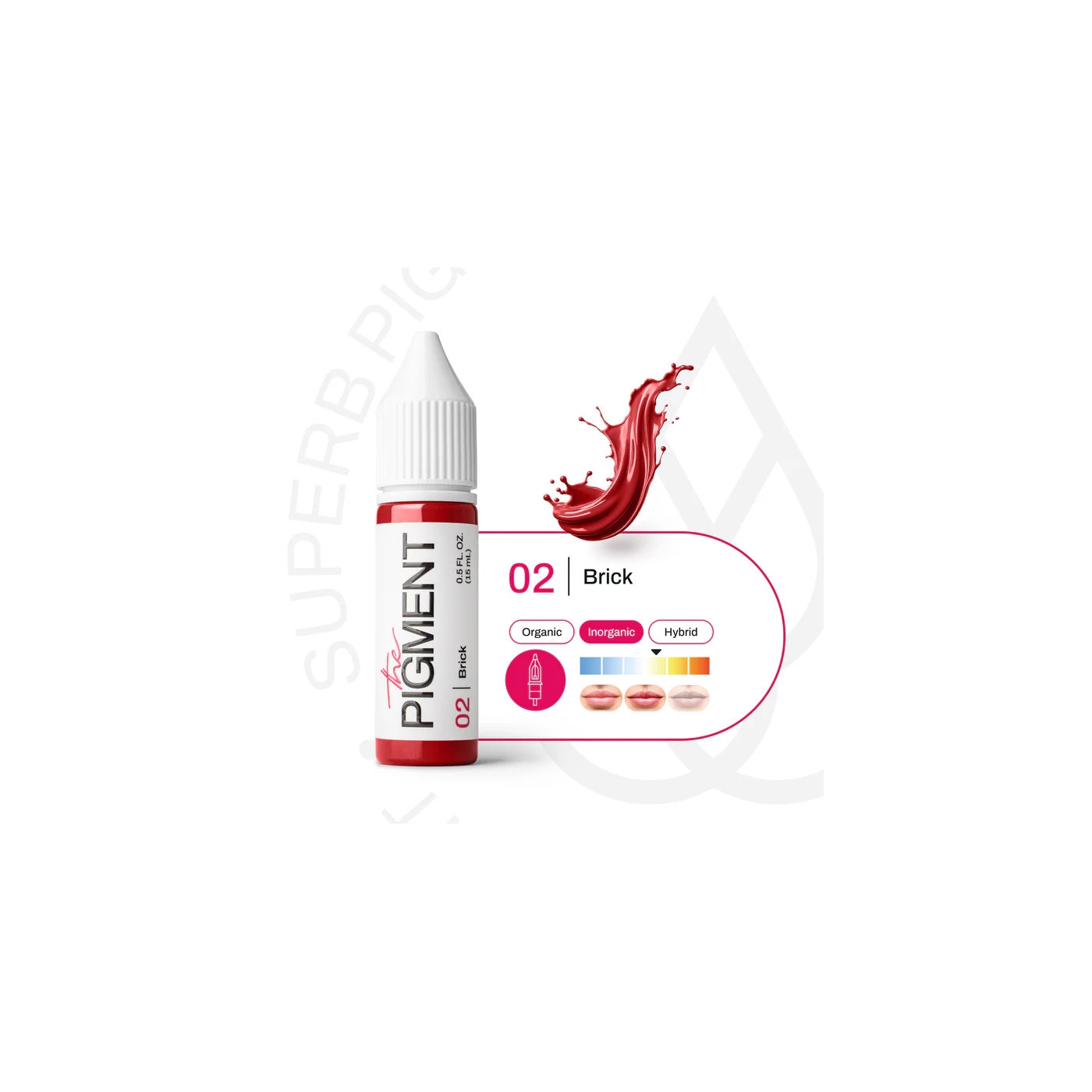 The Pigment - 02 Brick - 15ml The Pigment - 02 Brick - 15ml