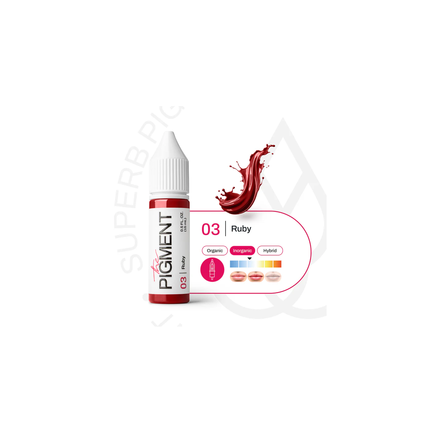 The Pigment - 03 Ruby - 15ml The Pigment - 03 Ruby - 15ml