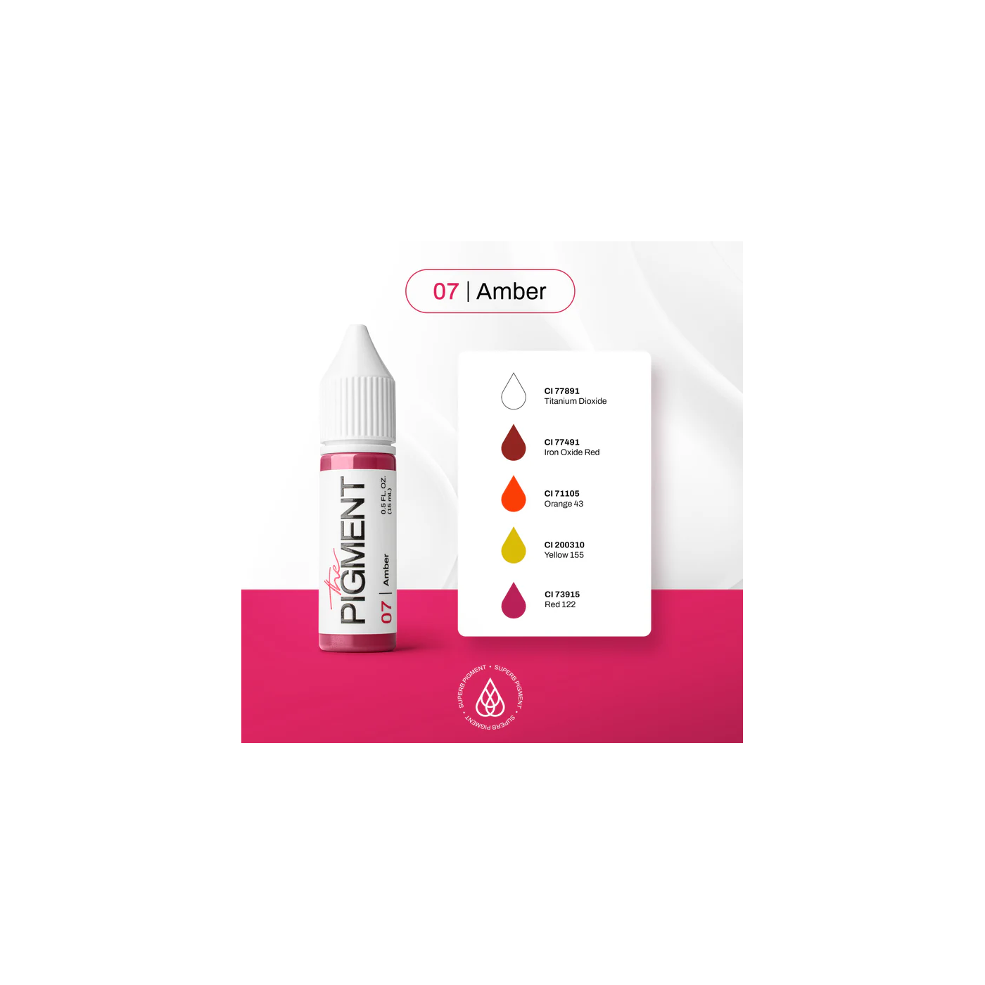 The Pigment - 07 Amber – 15ml The Pigment - 07 Amber – 15ml