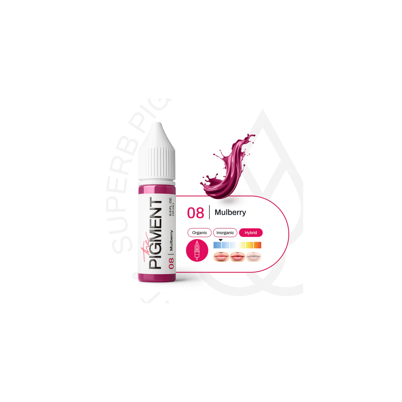 The Pigment - 08 Mulberry – 15ml The Pigment - 08 Mulberry – 15ml