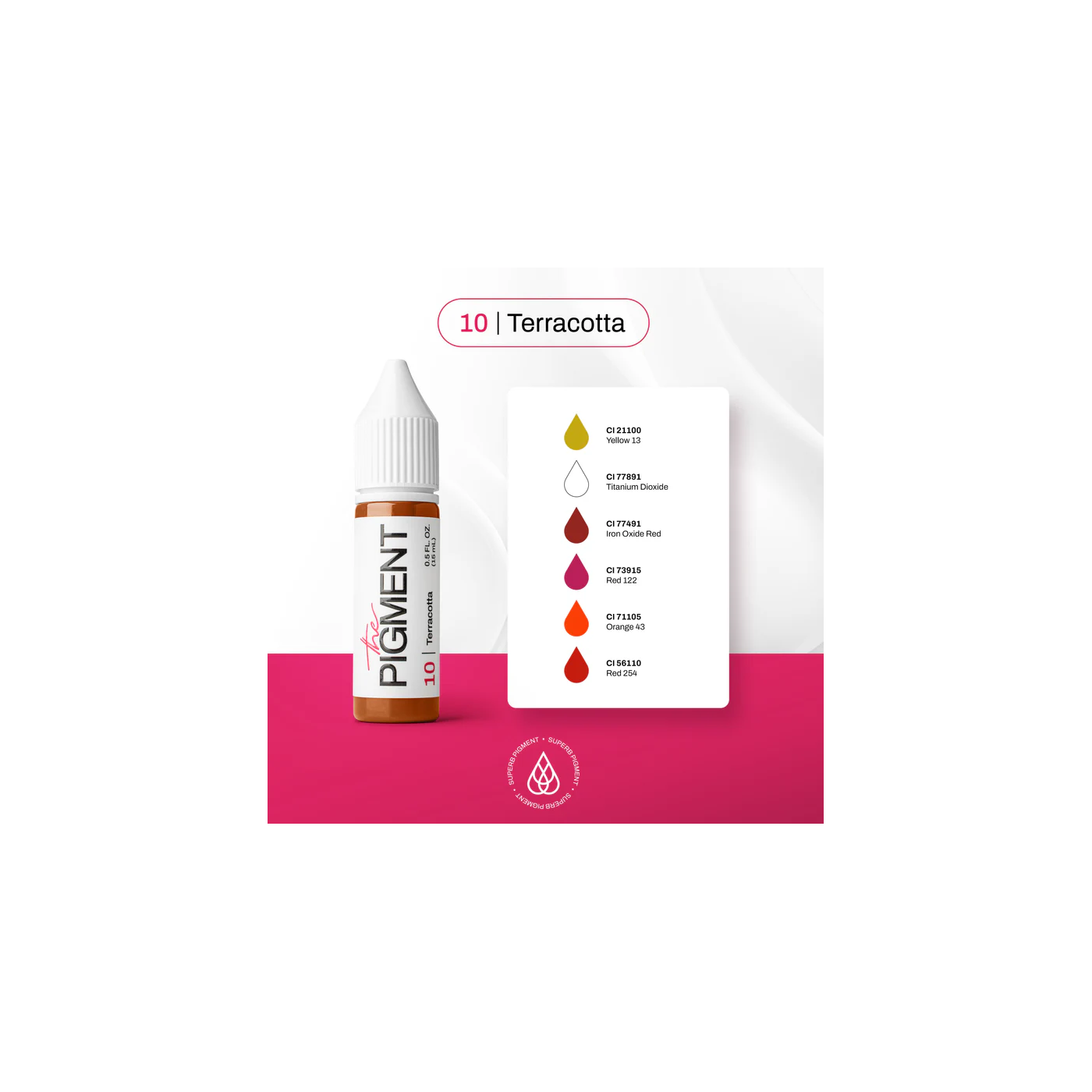 The Pigment - 10 Terracotta - 15ml