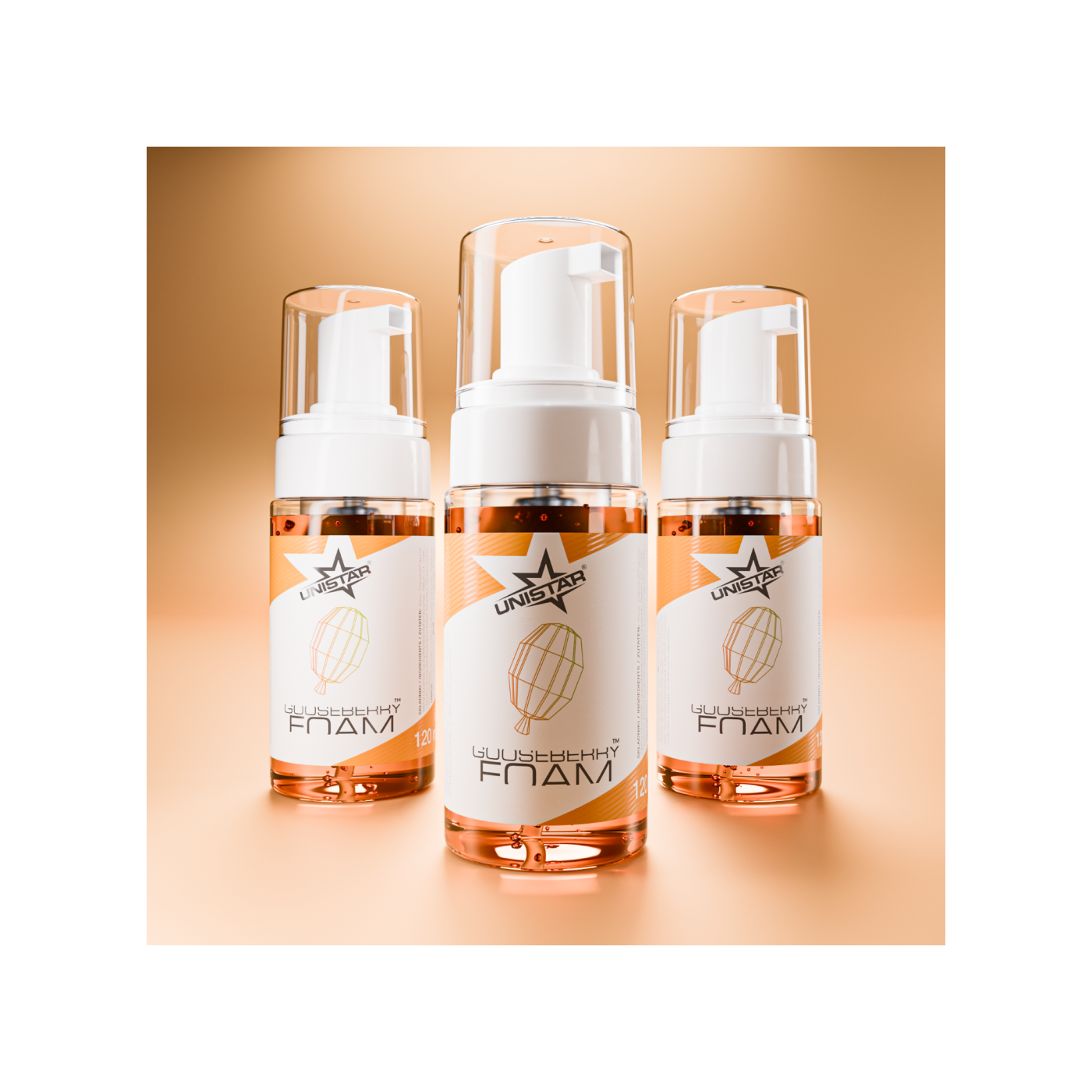 Unistar Gooseberry foam soap 120 ml Unistar Gooseberry foam soap 120 ml