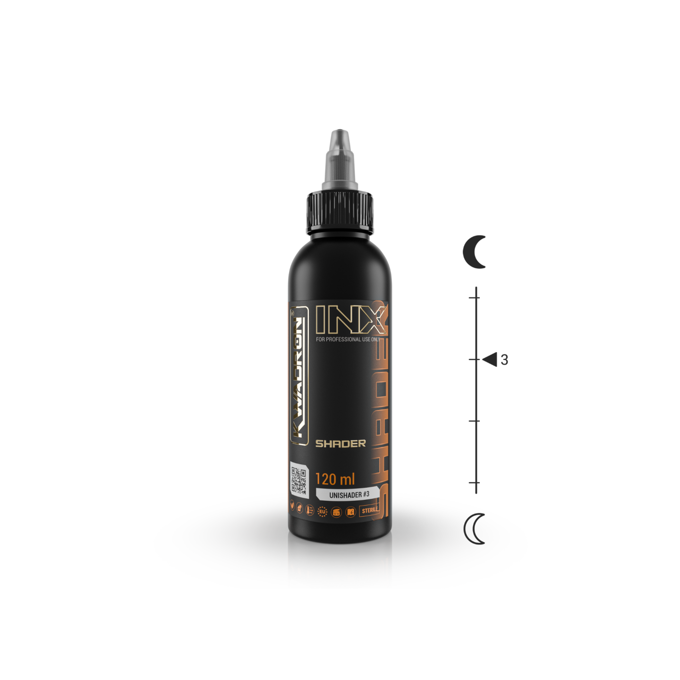 Kwadron INX UniShader 3 – 120 ml (Reach Compliant) Kwadron INX UniShader 3 – 120 ml (Reach Compliant)