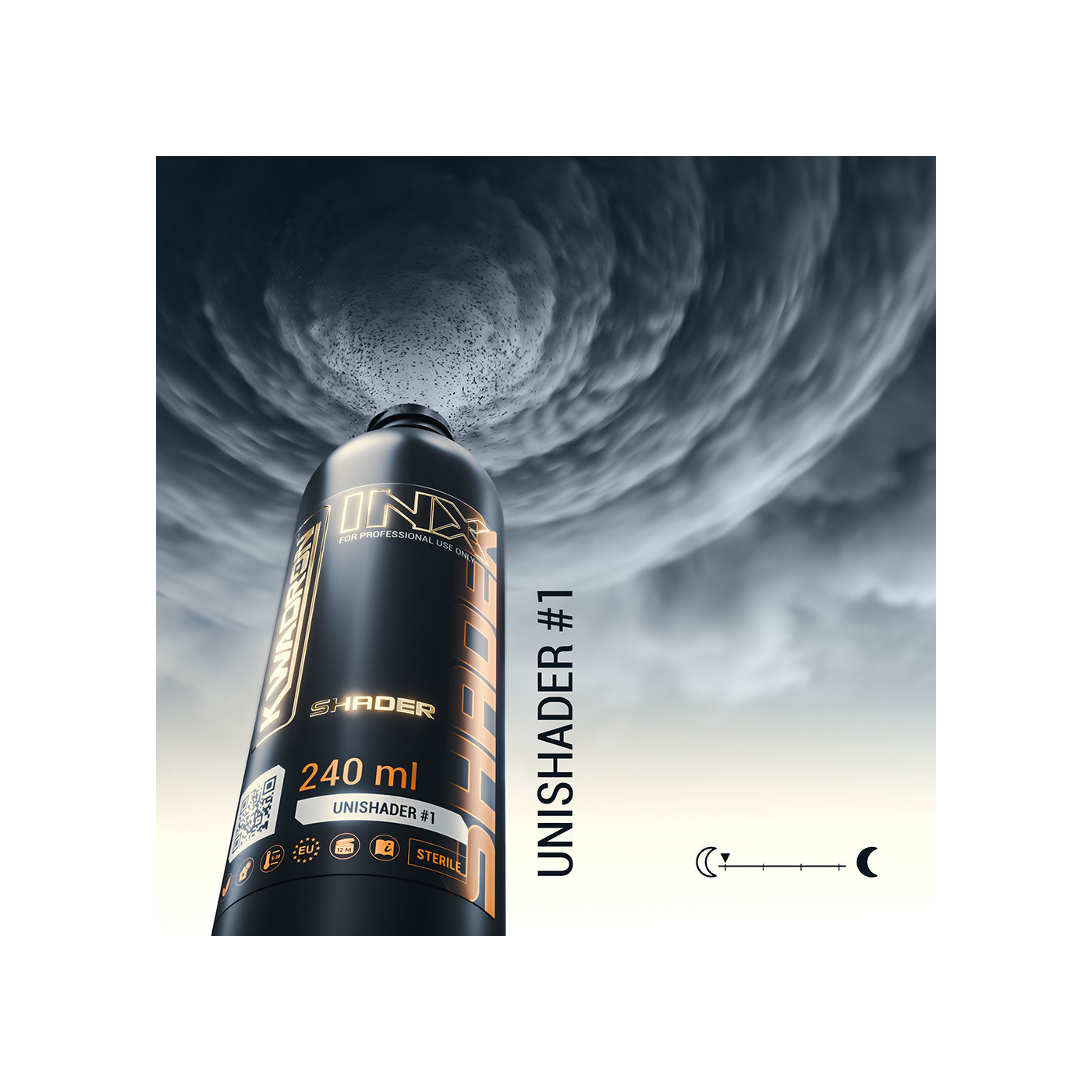 Kwadron INX UniShader 1 – 240 ml (Reach Compliant) Kwadron INX UniShader 1 – 240 ml (Reach Compliant)
