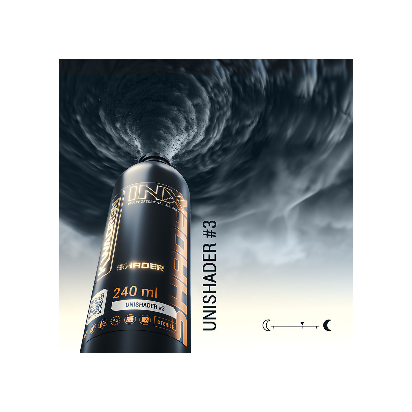 Kwadron INX UniShader 3 – 240 ml (Reach Compliant) Kwadron INX UniShader 3 – 240 ml (Reach Compliant)