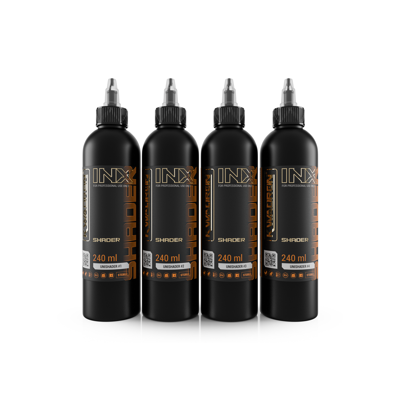 Kwadron INX UniShader 4 – 240 ml (Reach Compliant) Kwadron INX UniShader 4 – 240 ml (Reach Compliant)