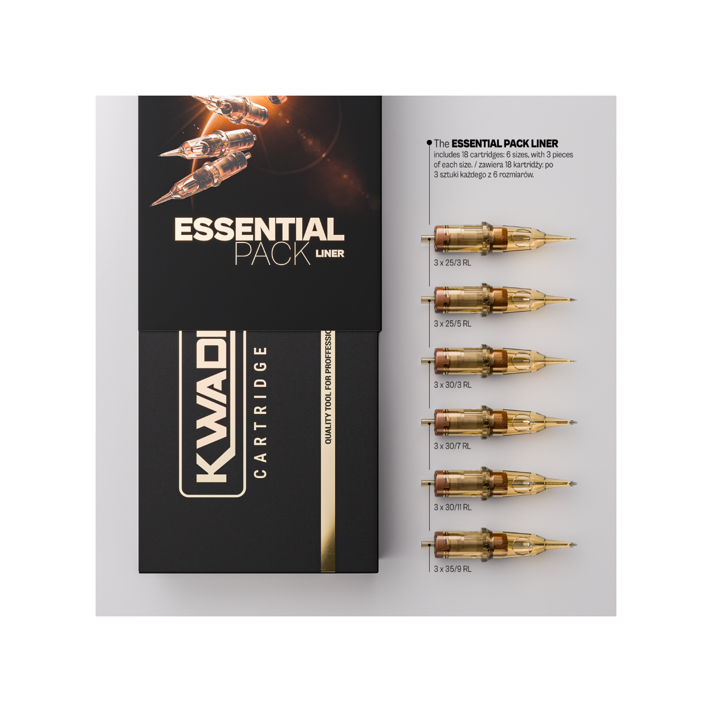 kwadron-cartridge-system-liner-essential-pack-18-szt