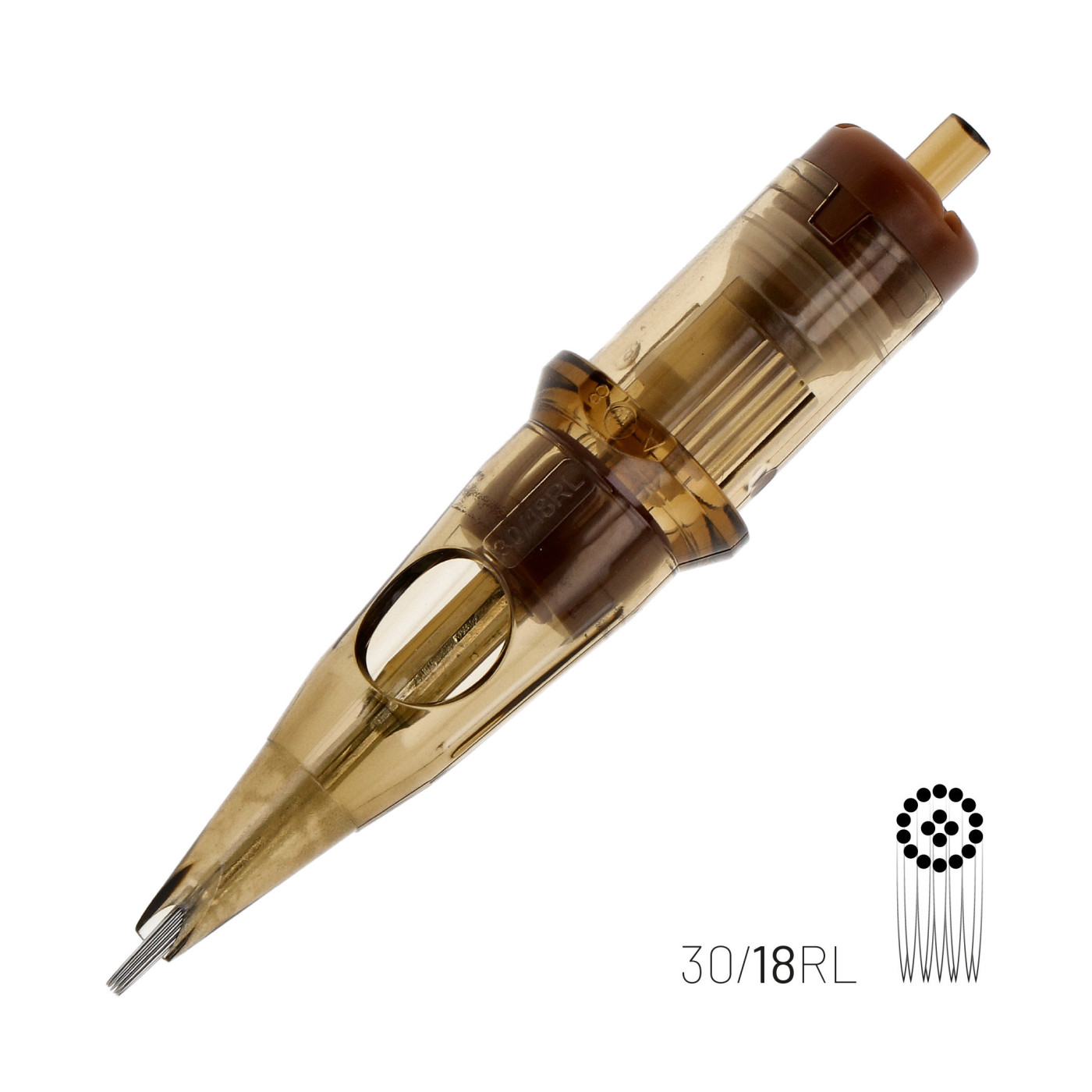 KWADRON Cartridge System 30/18RLLT - Round Liner - Box