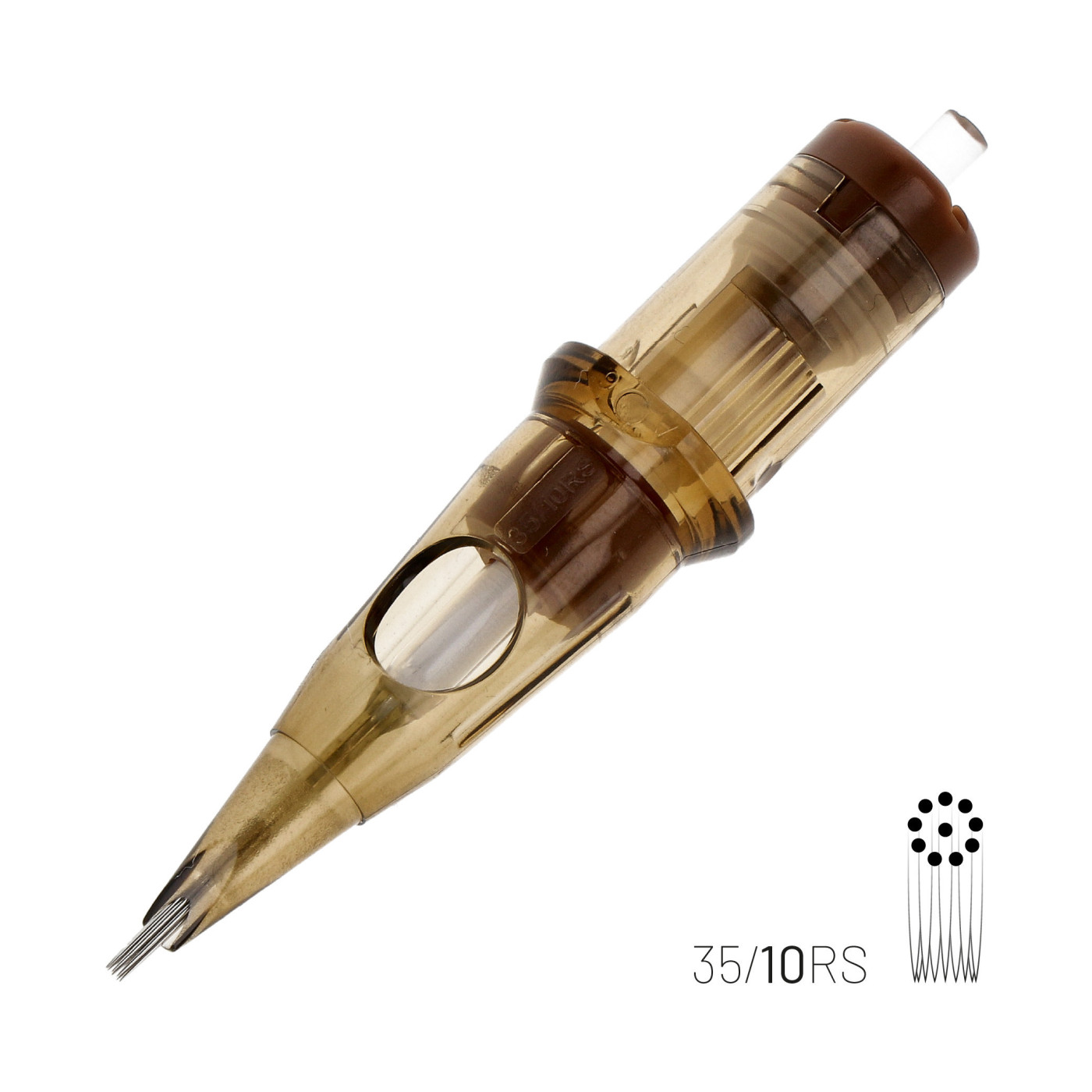 KWADRON Cartridge System 35/10RSMT - Round Shader - Medium Taper - Box KWADRON Cartridge System 35/10RSMT - Round Shader - Medium Taper - Box