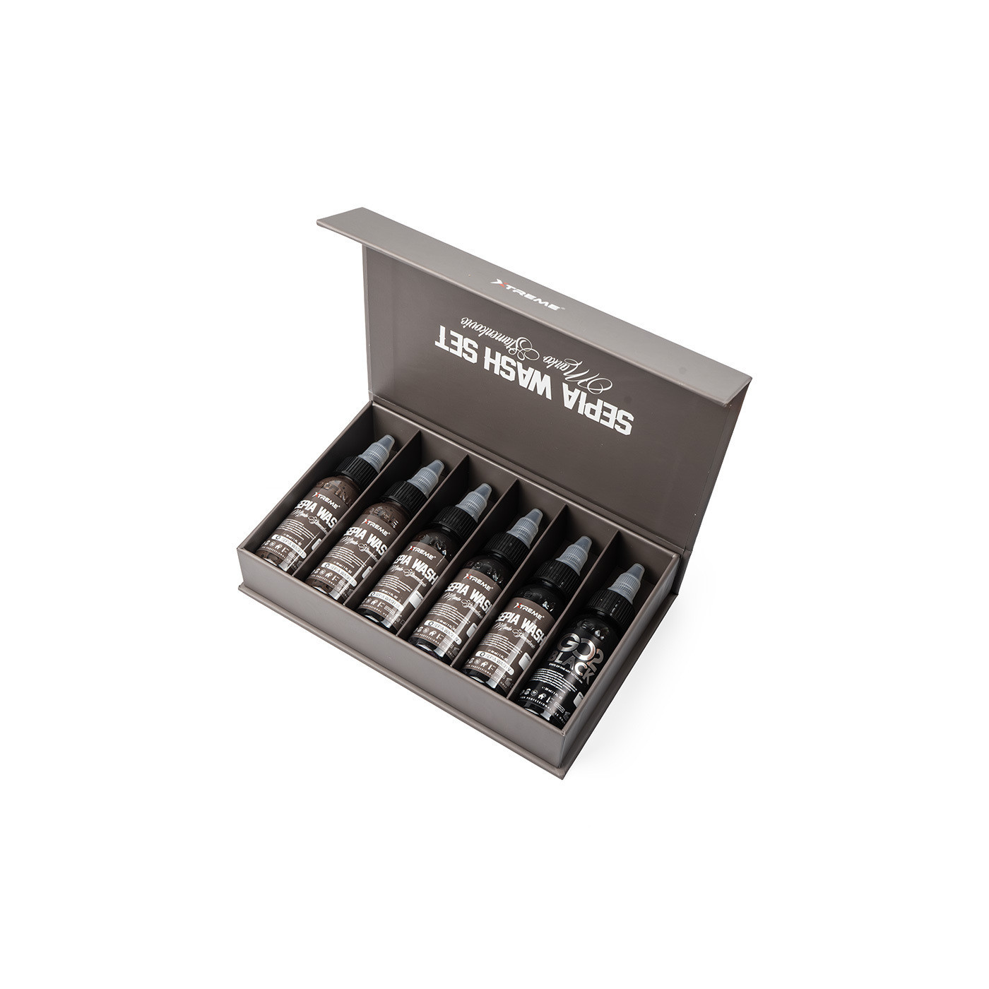 Xtreme Ink - Sepia Wash Set Marko Stamenkovic - 6x30ml (reach compliant) Xtreme Ink - Sepia Wash Set Marko Stamenkovic - 6x30ml (reach compliant)