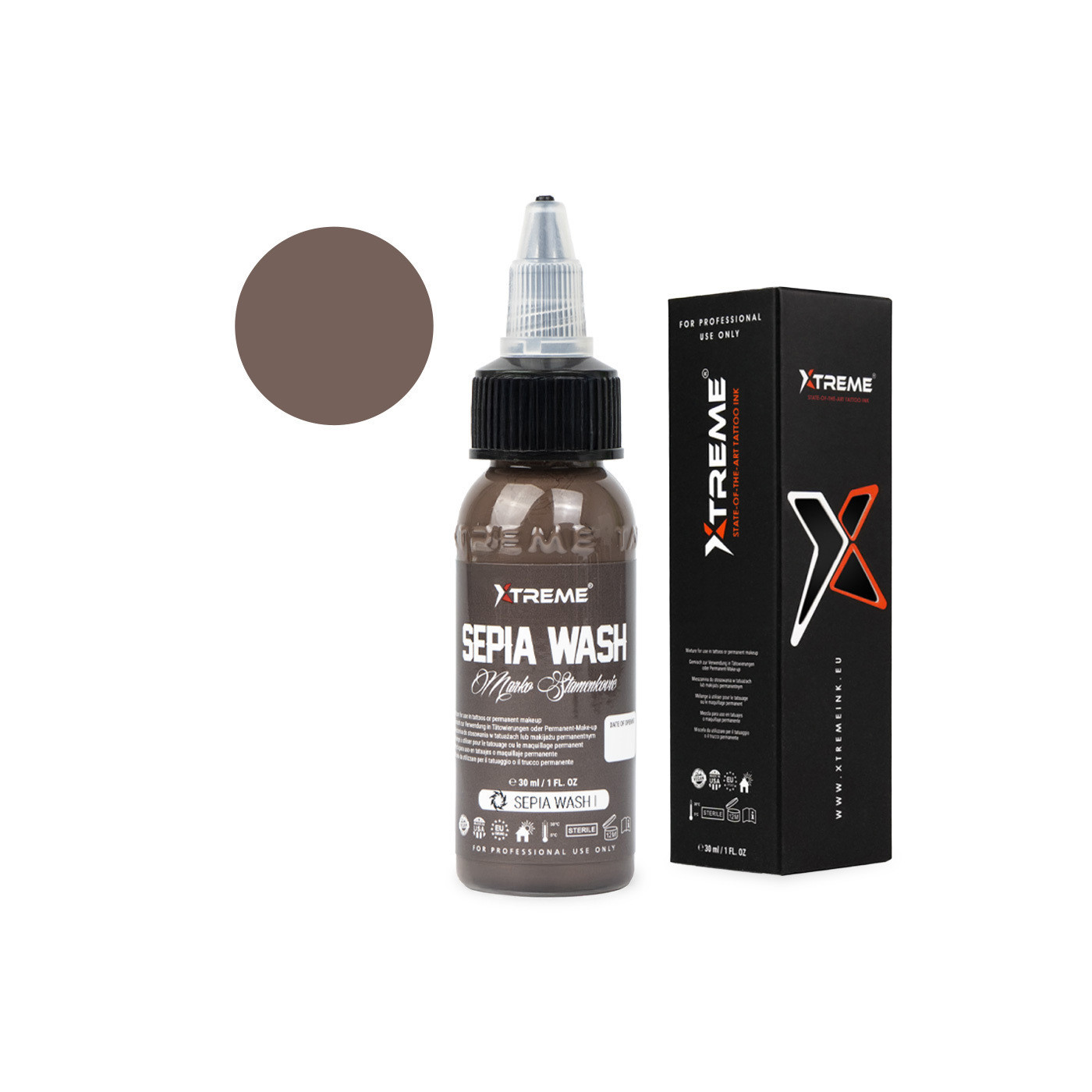 Xtreme Ink - Sepia Wash Set Marko Stamenkovic - 6x30ml (reach compliant) Xtreme Ink - Sepia Wash Set Marko Stamenkovic - 6x30ml (reach compliant)
