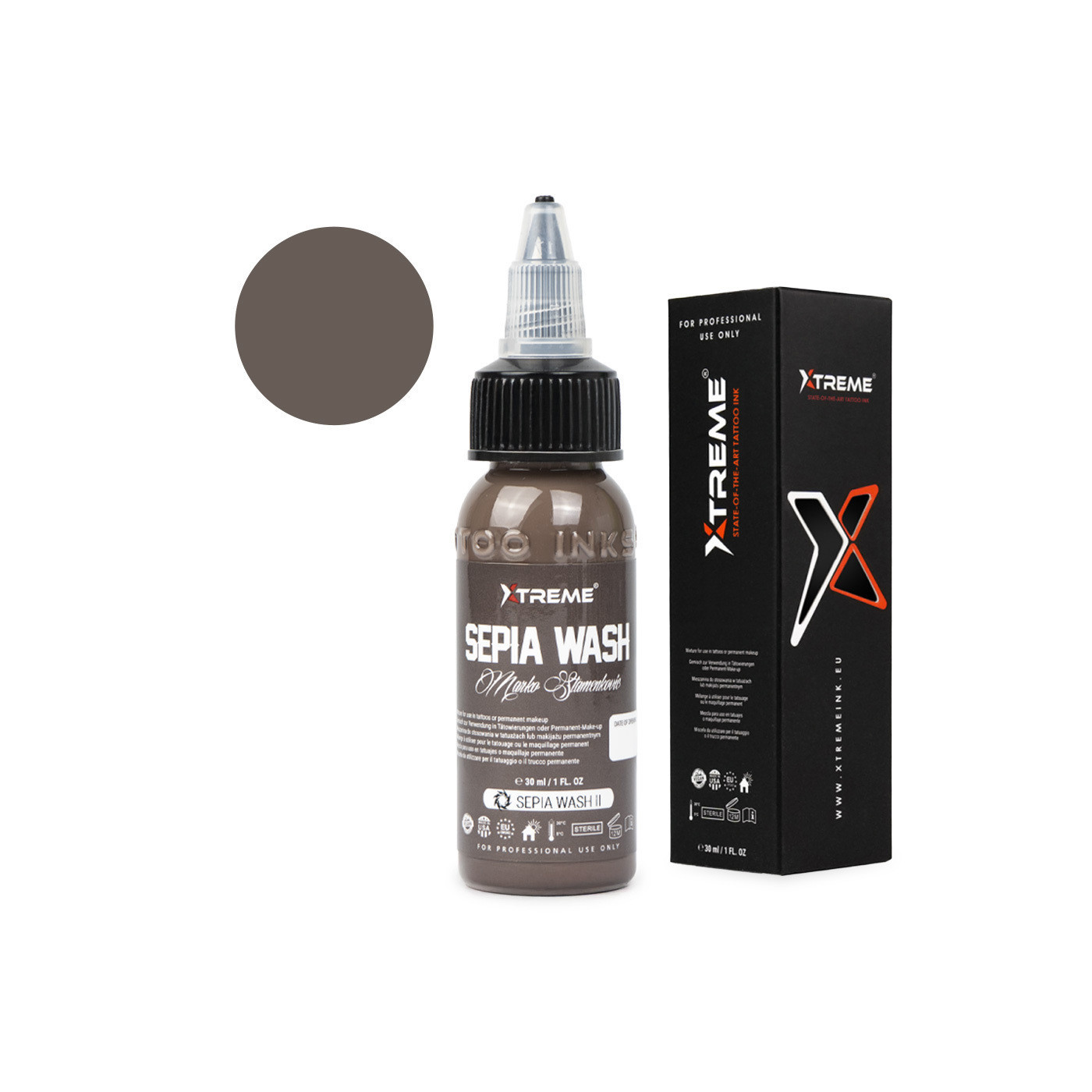 Xtreme Ink - Sepia Wash Set Marko Stamenkovic - 6x30ml (reach compliant) Xtreme Ink - Sepia Wash Set Marko Stamenkovic - 6x30ml (reach compliant)