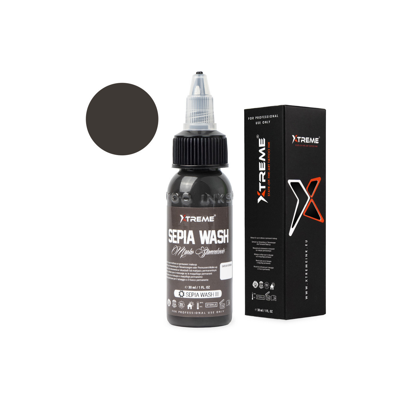 Xtreme Ink - Sepia Wash Set Marko Stamenkovic - 6x30ml (reach compliant) Xtreme Ink - Sepia Wash Set Marko Stamenkovic - 6x30ml (reach compliant)