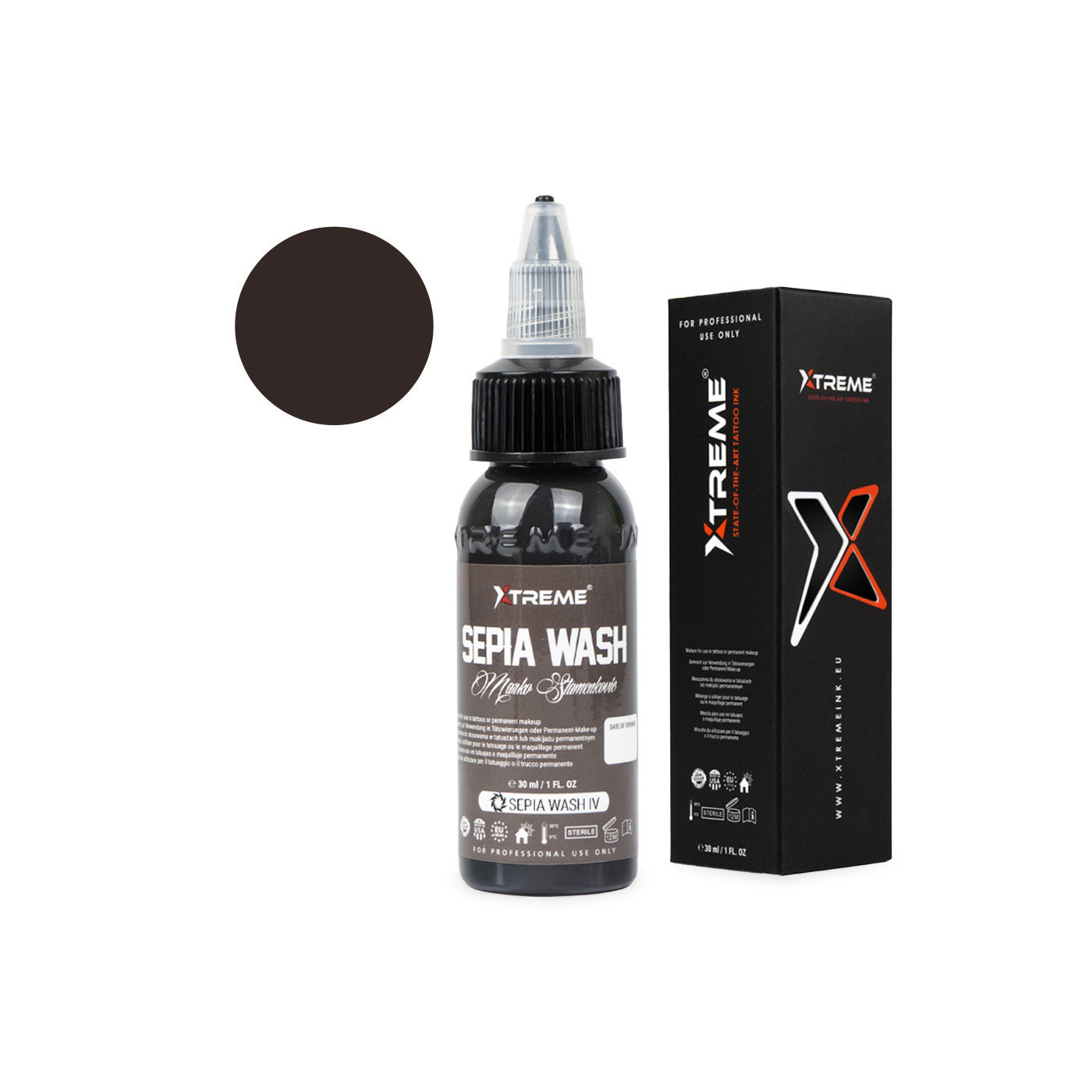 Xtreme Ink - Sepia Wash Set Marko Stamenkovic - 6x30ml (reach compliant) Xtreme Ink - Sepia Wash Set Marko Stamenkovic - 6x30ml (reach compliant)