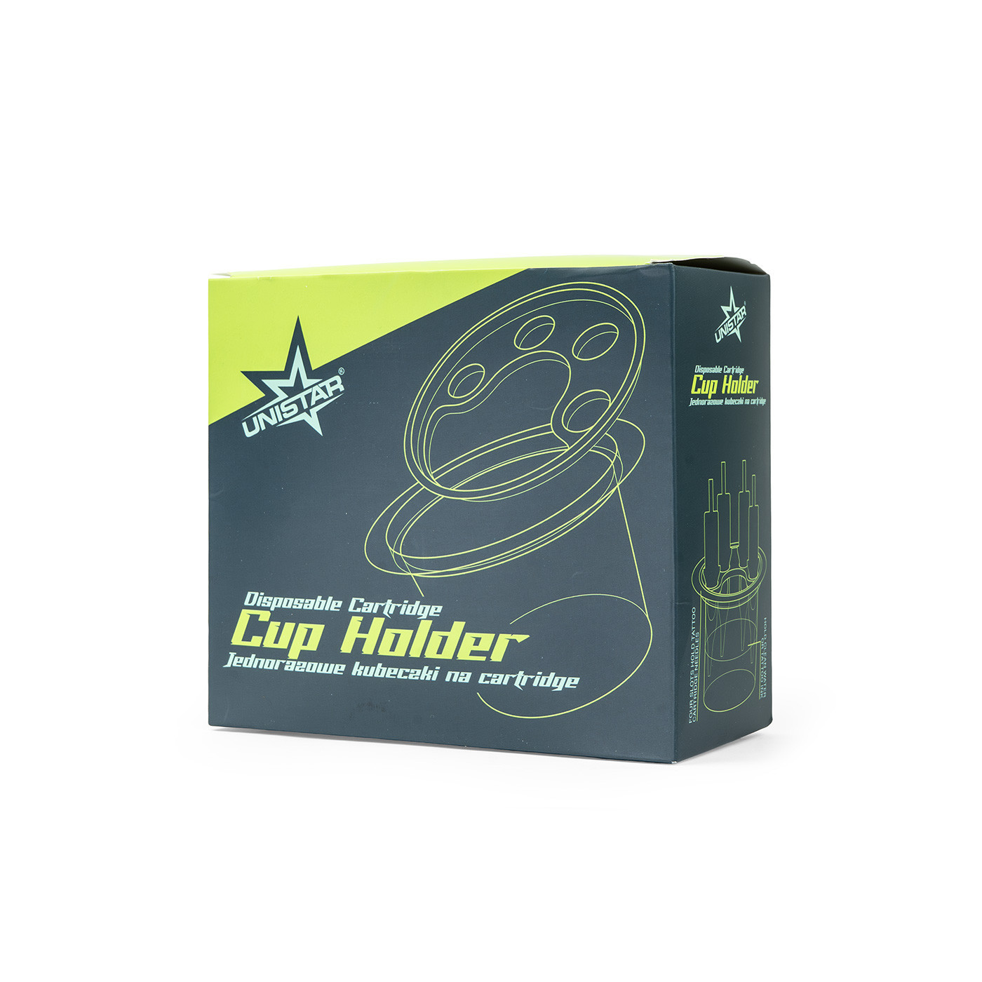 Unistar Disposable Cartridge Cup Holder - 24 pcs Unistar Disposable Cartridge Cup Holder - 24 pcs