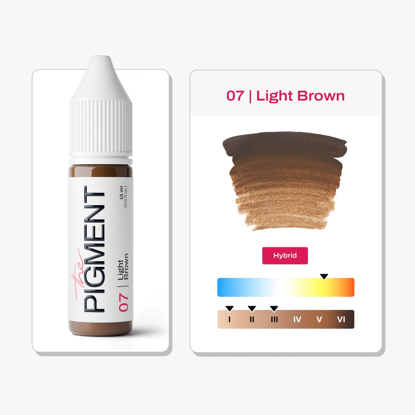 The Pigment - 07 Light Brown – 15ml The Pigment - 07 Light Brown – 15ml