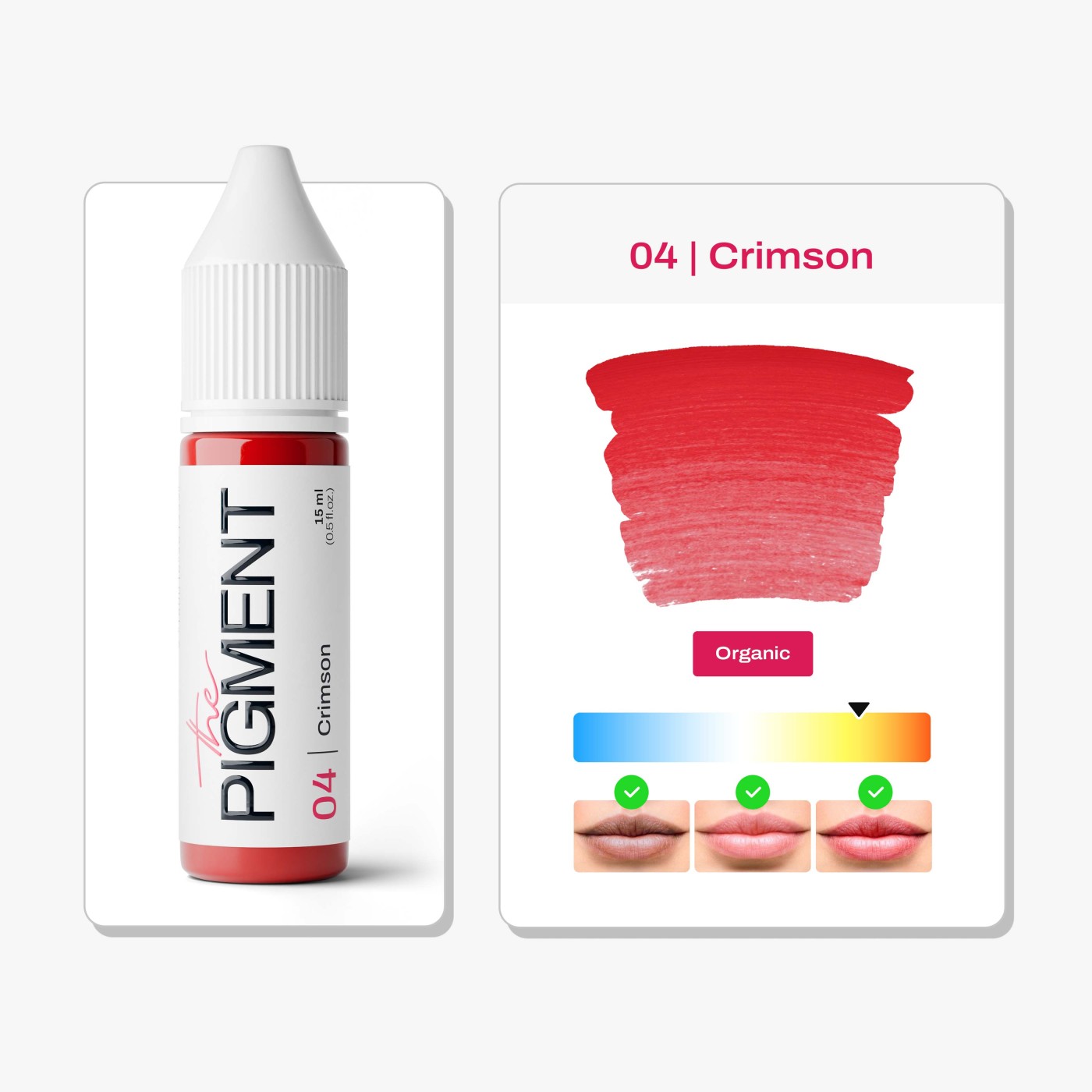The Pigment - 04 Crimson – 15ml The Pigment - 04 Crimson – 15ml