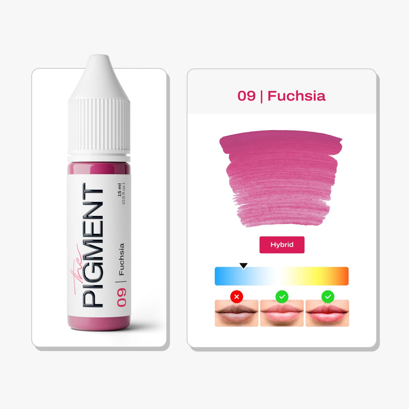 The Pigment - 09 Fuchsia - 15ml The Pigment - 09 Fuchsia - 15ml