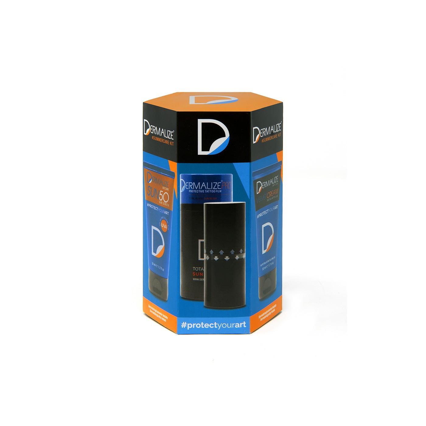 dermalize-pro-summercare-kit-zestaw-do-ochrony-tatuazu-przed-sloncem