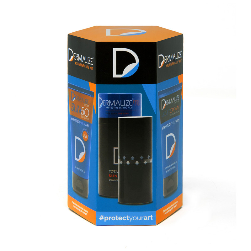 dermalize-pro-summercare-kit-zestaw-do-ochrony-tatuazu-przed-sloncem
