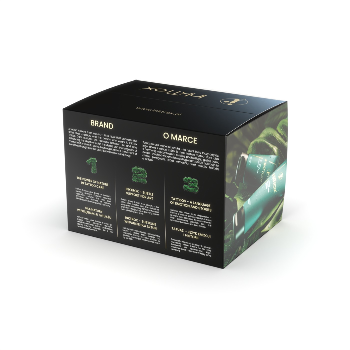ZESTAW - Krem do gojenia tatuażu InkTrox BOX 12x20 ml
