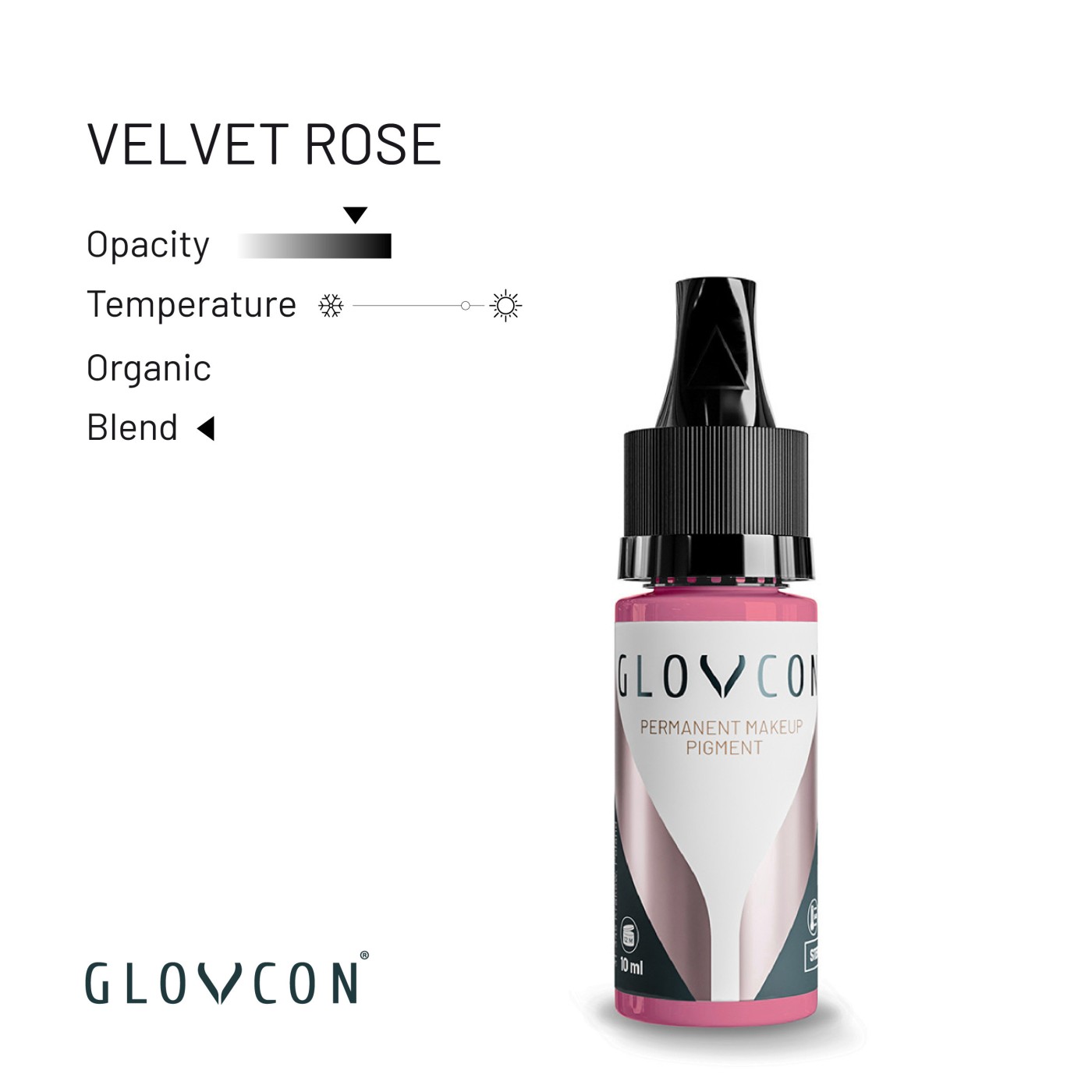 Glovcon Pigment PMU- Velvet Rose 10 ml Glovcon Pigment PMU- Velvet Rose 10 ml