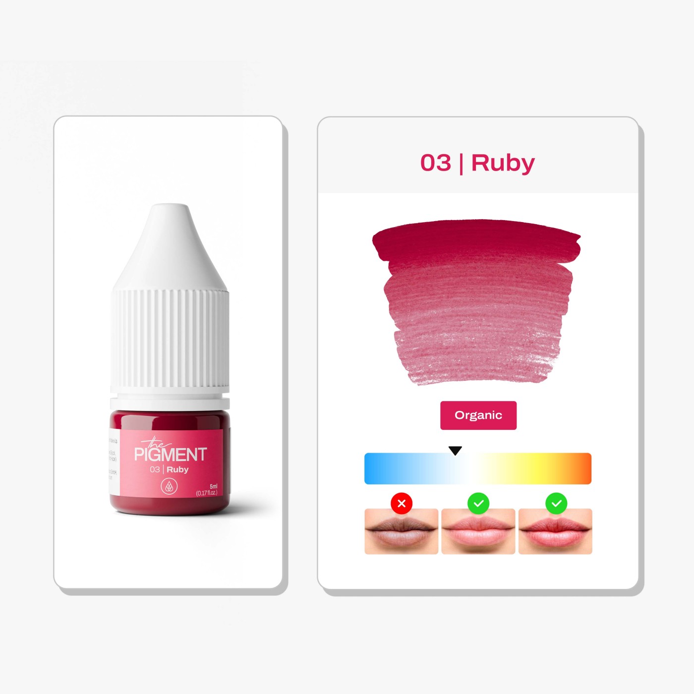 The Pigment - 03 Ruby - 5ml The Pigment - 03 Ruby - 5ml