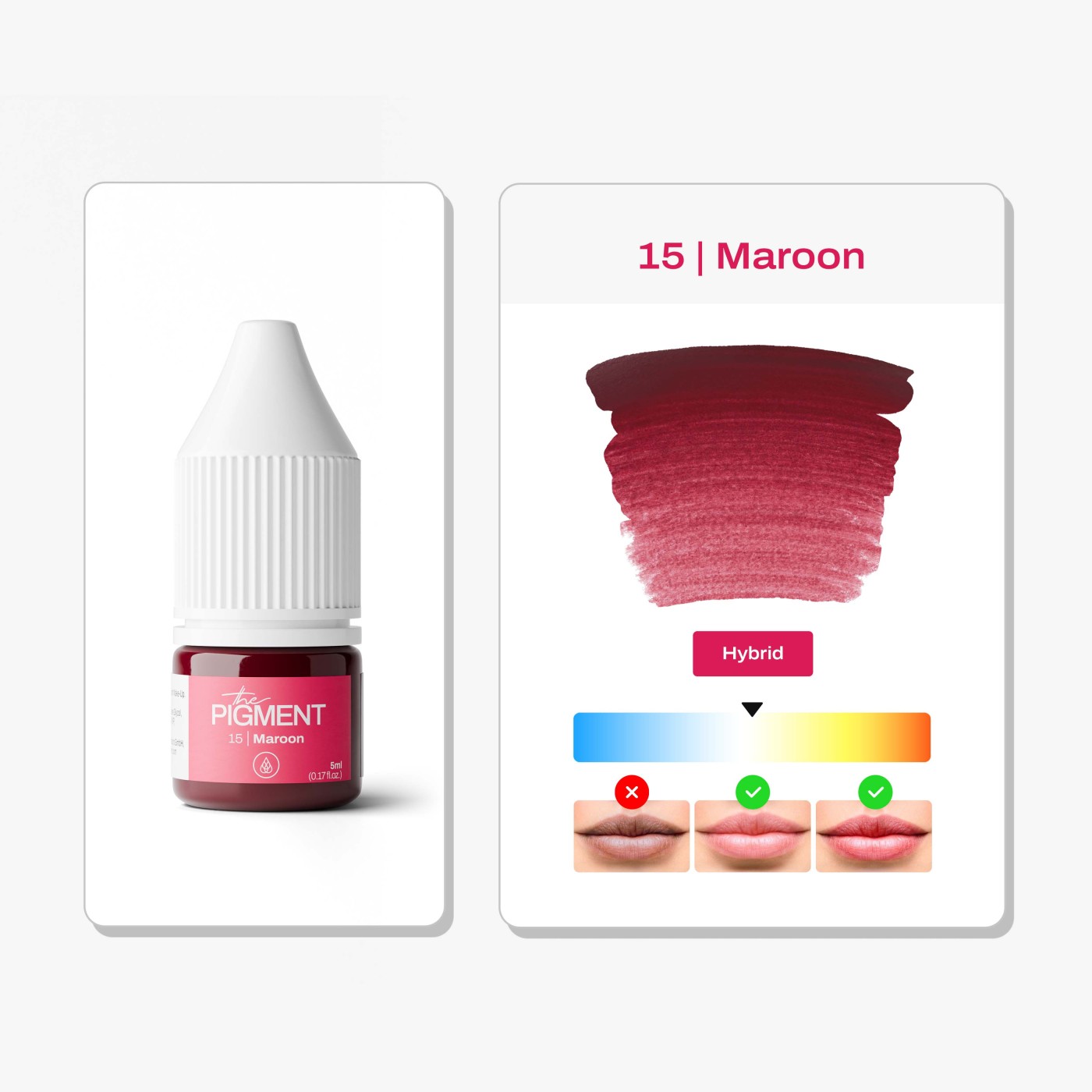 The Pigment - 15 Maroon - 5ml
