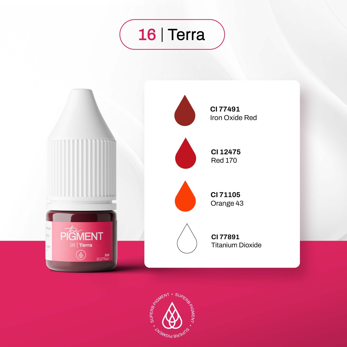 The Pigment - 16 Terra - 5ml The Pigment - 16 Terra - 5ml