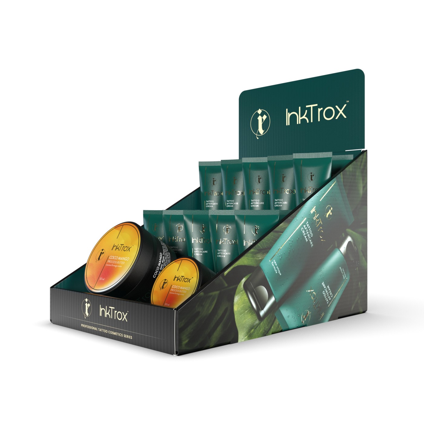 SET - InkTrox mix-box tattoo healing cream and process butter SET - InkTrox mix-box tattoo healing cream and process butter