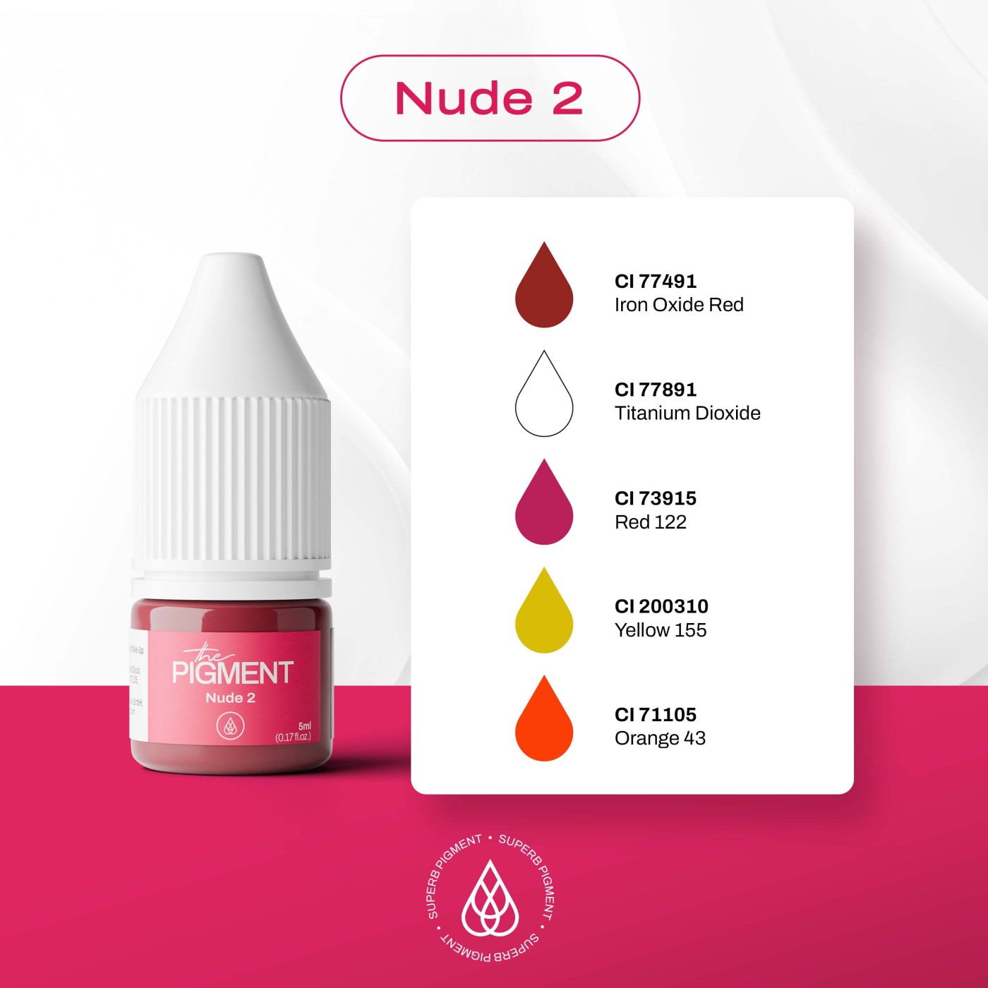 The Pigment - Nude 2 - 5ml