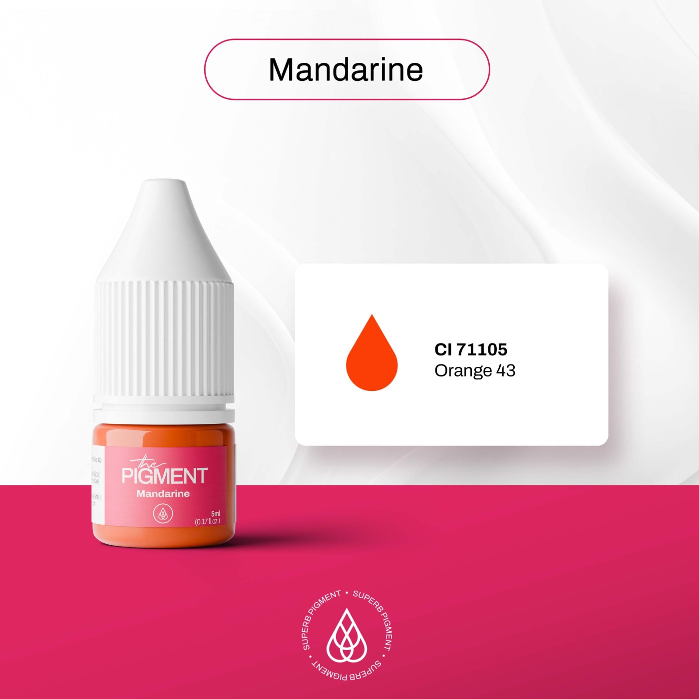 The Pigment - Modifier Mandarine - 5ml The Pigment - Modifier Mandarine - 5ml