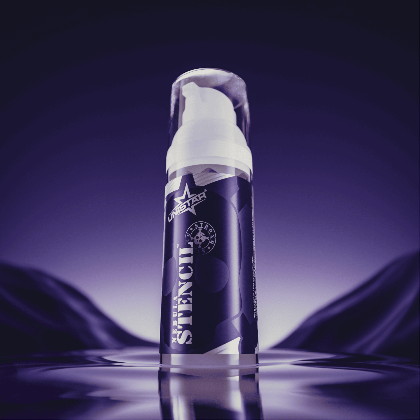 Unistar Nebula stencil 50 ml Unistar Nebula stencil 50 ml