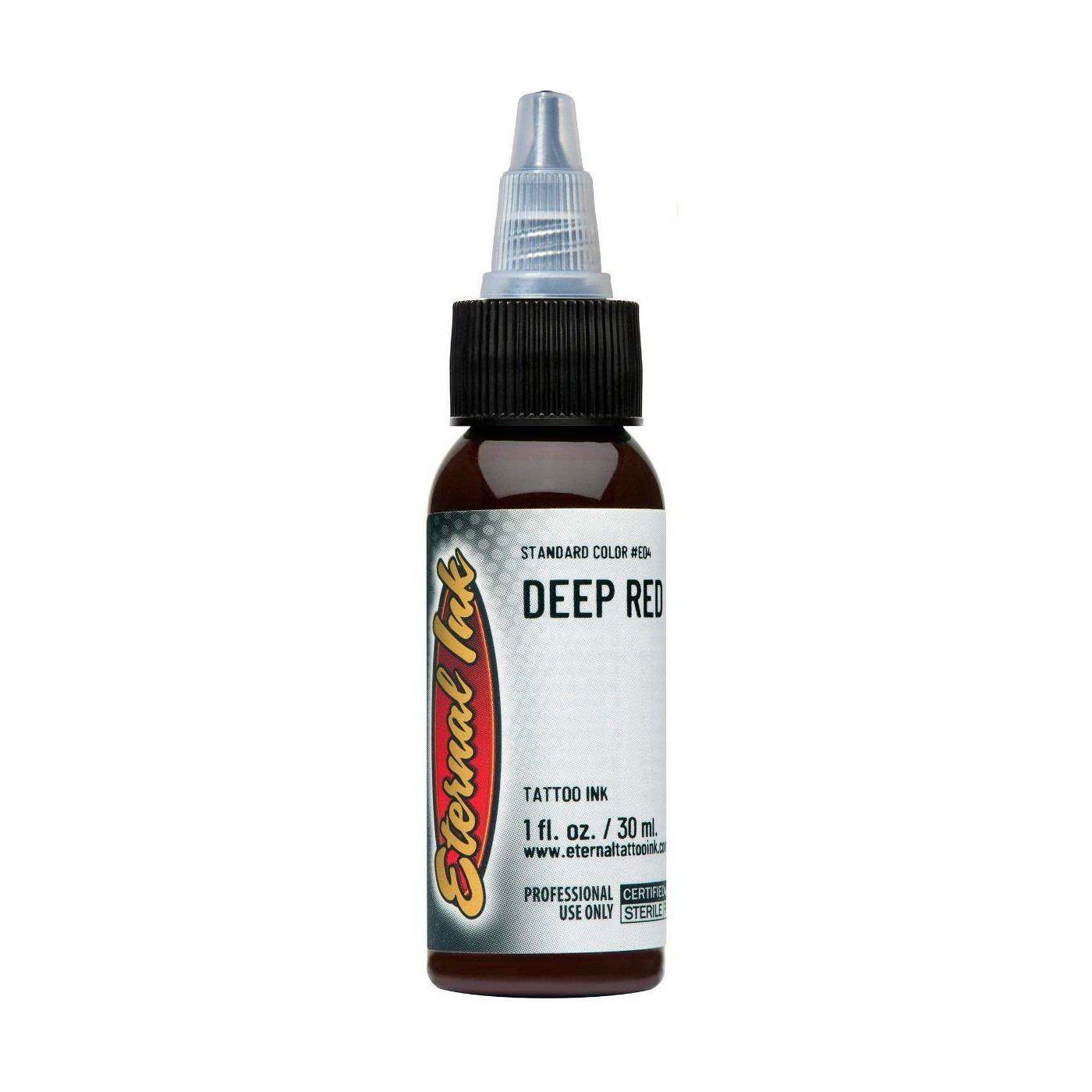 Eternal Ink Deep Red 30 ml - farba do ćwiczeń