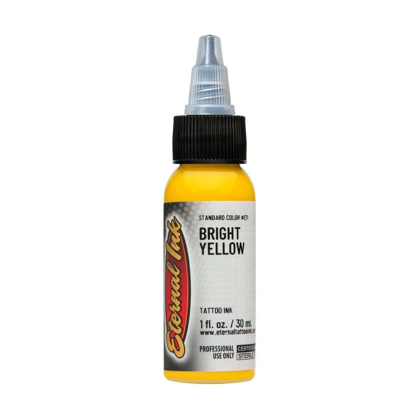 Eternal Ink Bright Yellow 30 ml - farba do ćwiczeń