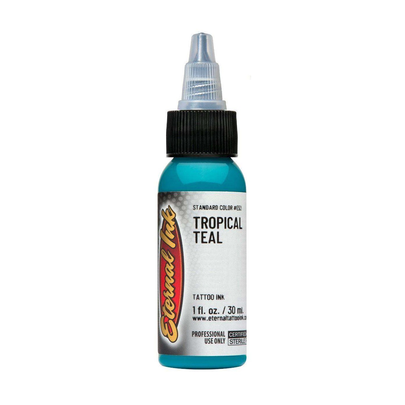 Eternal Ink Tropical Teal 30 ml - farba do ćwiczeń Eternal Ink Tropical Teal 30 ml - farba do ćwiczeń