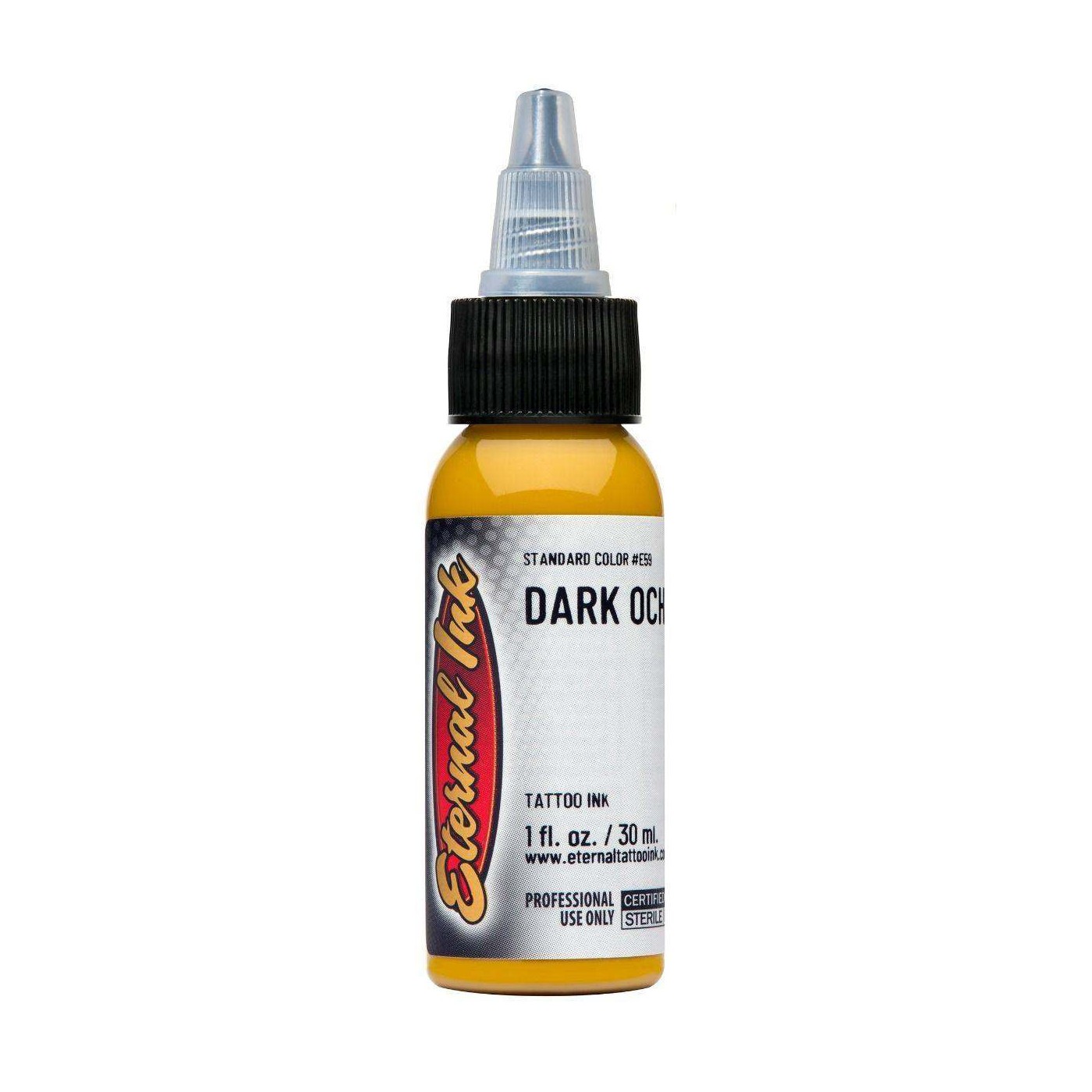 Eternal Ink Dark Ochre 30 ml - farba do ćwiczeń Eternal Ink Dark Ochre 30 ml - farba do ćwiczeń