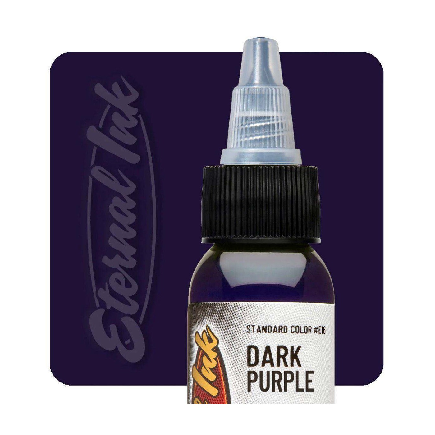 Eternal Ink Dark Purple 30 ml - farba do ćwiczeń Eternal Ink Dark Purple 30 ml - farba do ćwiczeń