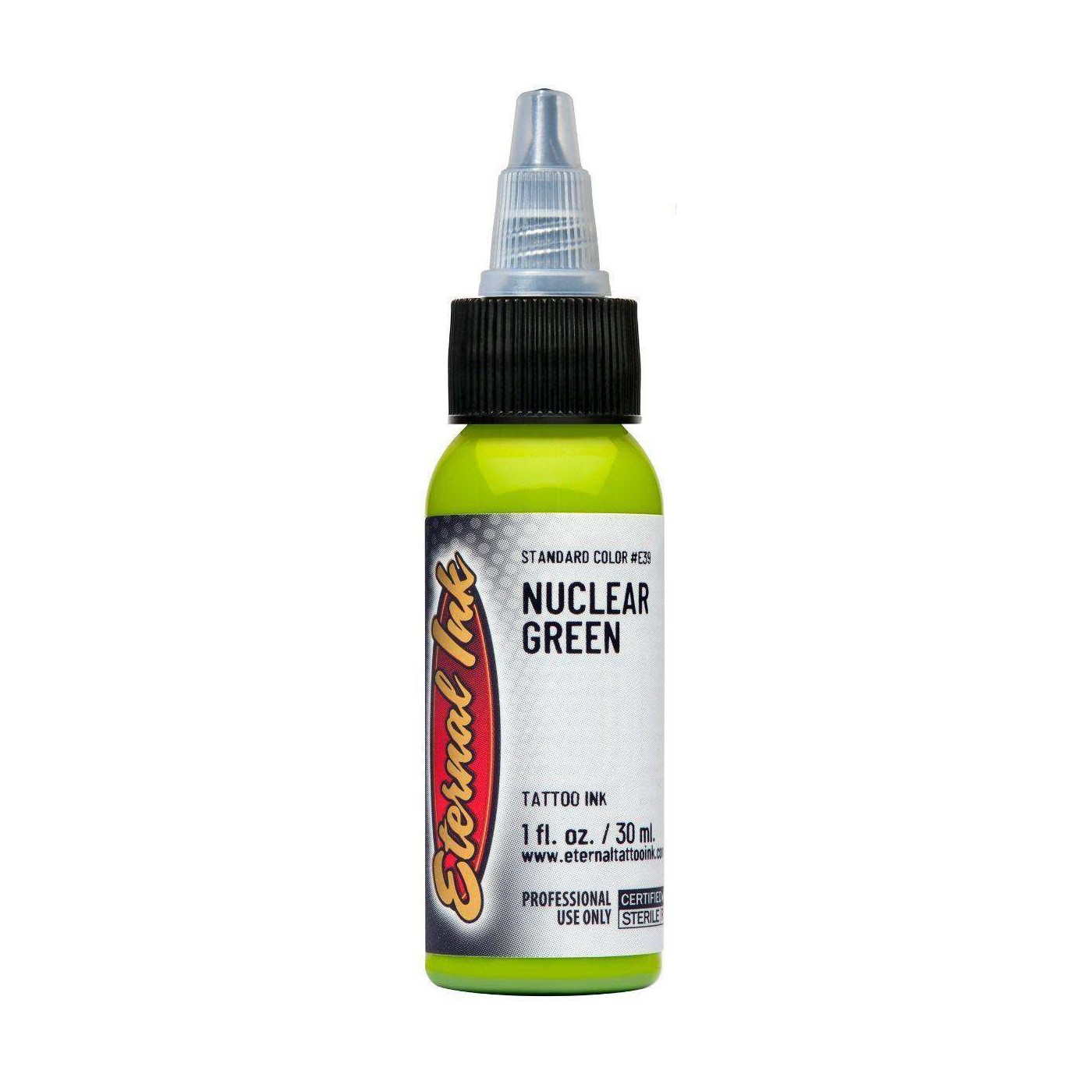 Eternal Ink Nuclear Green 30 ml - farba do ćwiczeń