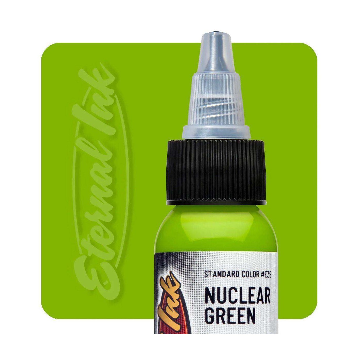 Eternal Ink Nuclear Green 30 ml - farba do ćwiczeń