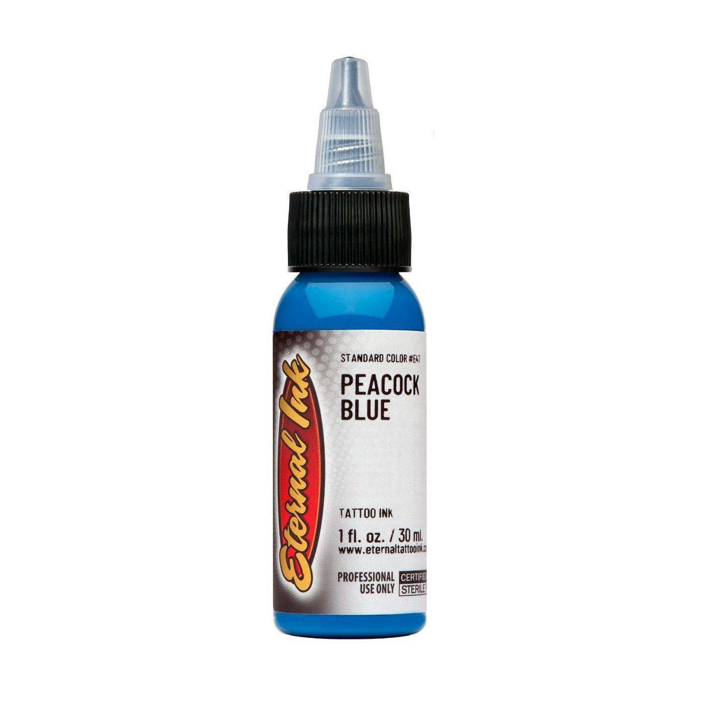 Eternal Ink Peacock Blue 30 ml - farba do ćwiczeń Eternal Ink Peacock Blue 30 ml - farba do ćwiczeń