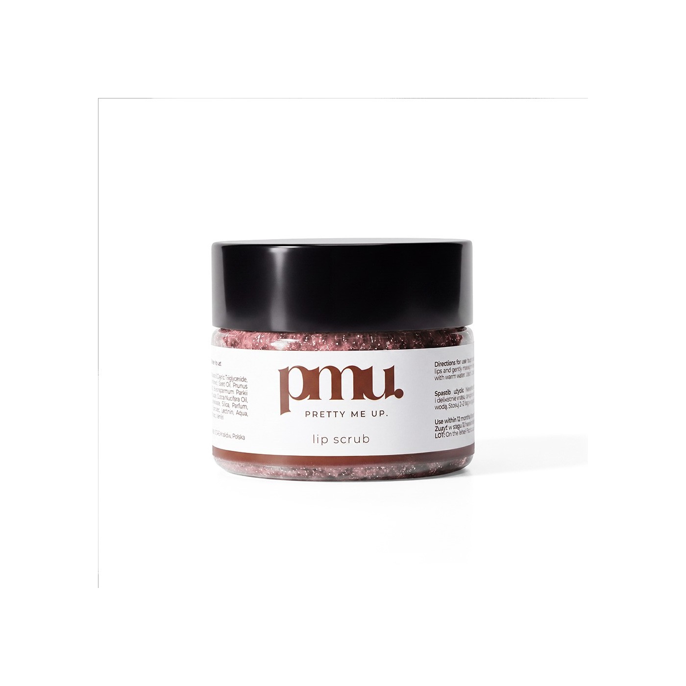 PMU Pretty Me Up Lip Scrub Peeling cukrowy do ust 25ml PMU Pretty Me Up Lip Scrub Peeling cukrowy do ust 25ml