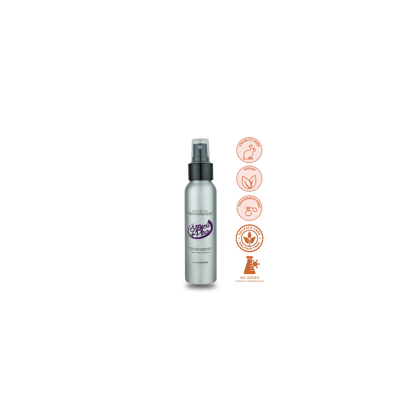 Aloe Tattoo - Stencil transfer plus spray - 100ml Aloe Tattoo - Stencil transfer plus spray - 100ml