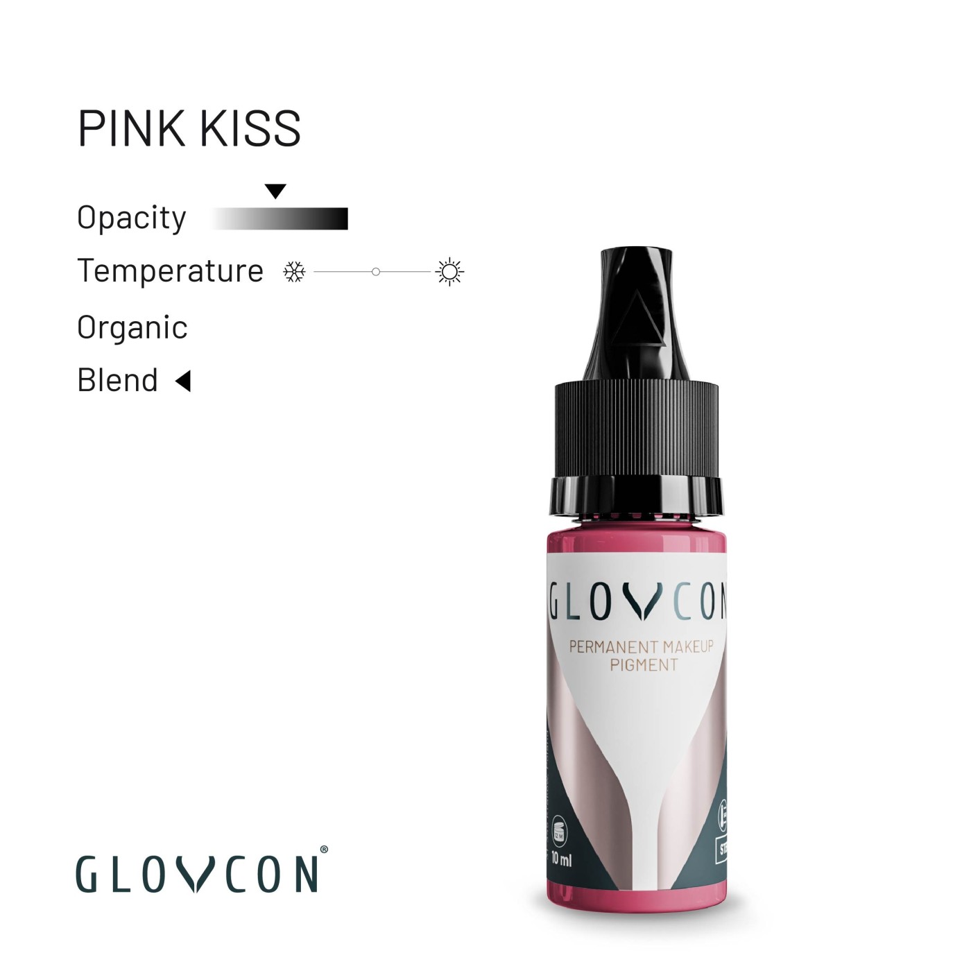 GLOVCON PMU Pigments - Pink Kiss 10 ml GLOVCON PMU Pigments - Pink Kiss 10 ml