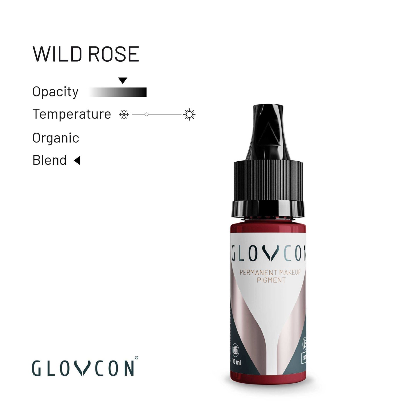 GLOVCON PMU Pigments - Wild Rose 10 ml