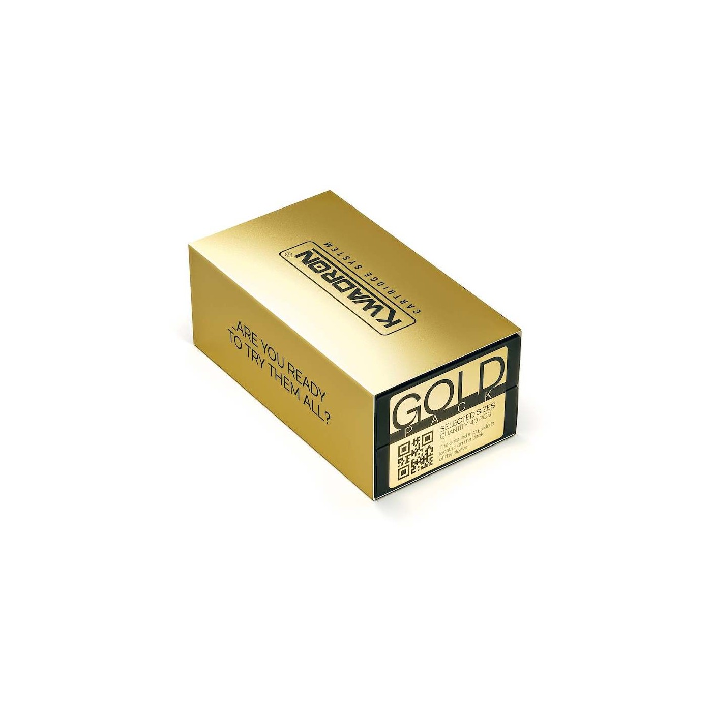Gold Pack Kwadron Cartridge System – 40 szt. Gold Pack Kwadron Cartridge System – 40 szt.